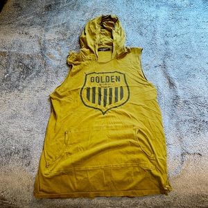 Golden Aesthetics “UNDERRATED” Tank - XL - Green